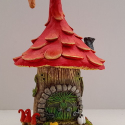 Huisjes met rode daken